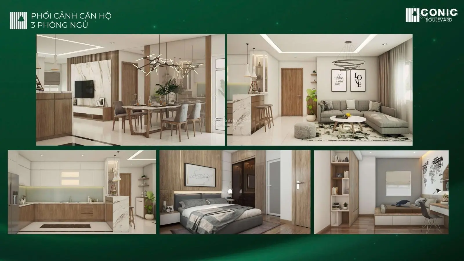 Căn hộ Conic Boulevard - Thanh toán 450tr nhận nhà, bank miễn lãi 18 tháng, tặng phí QL, CK tới 15%