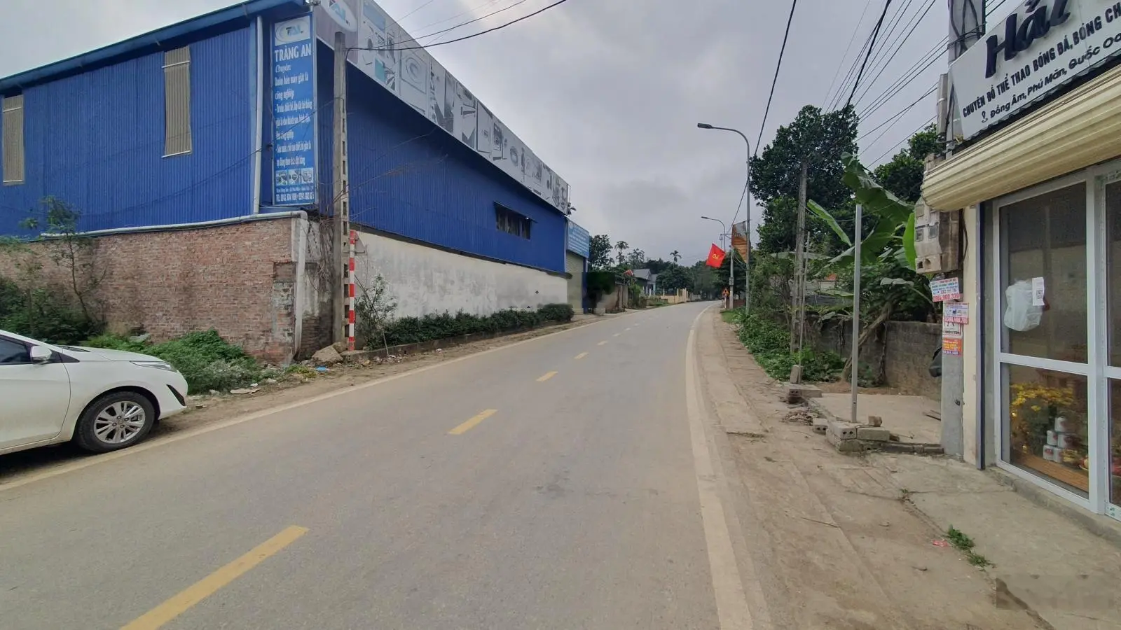 Bán đất diện tích 761m2 trục chính đường Phú Mãn, Quốc Oai