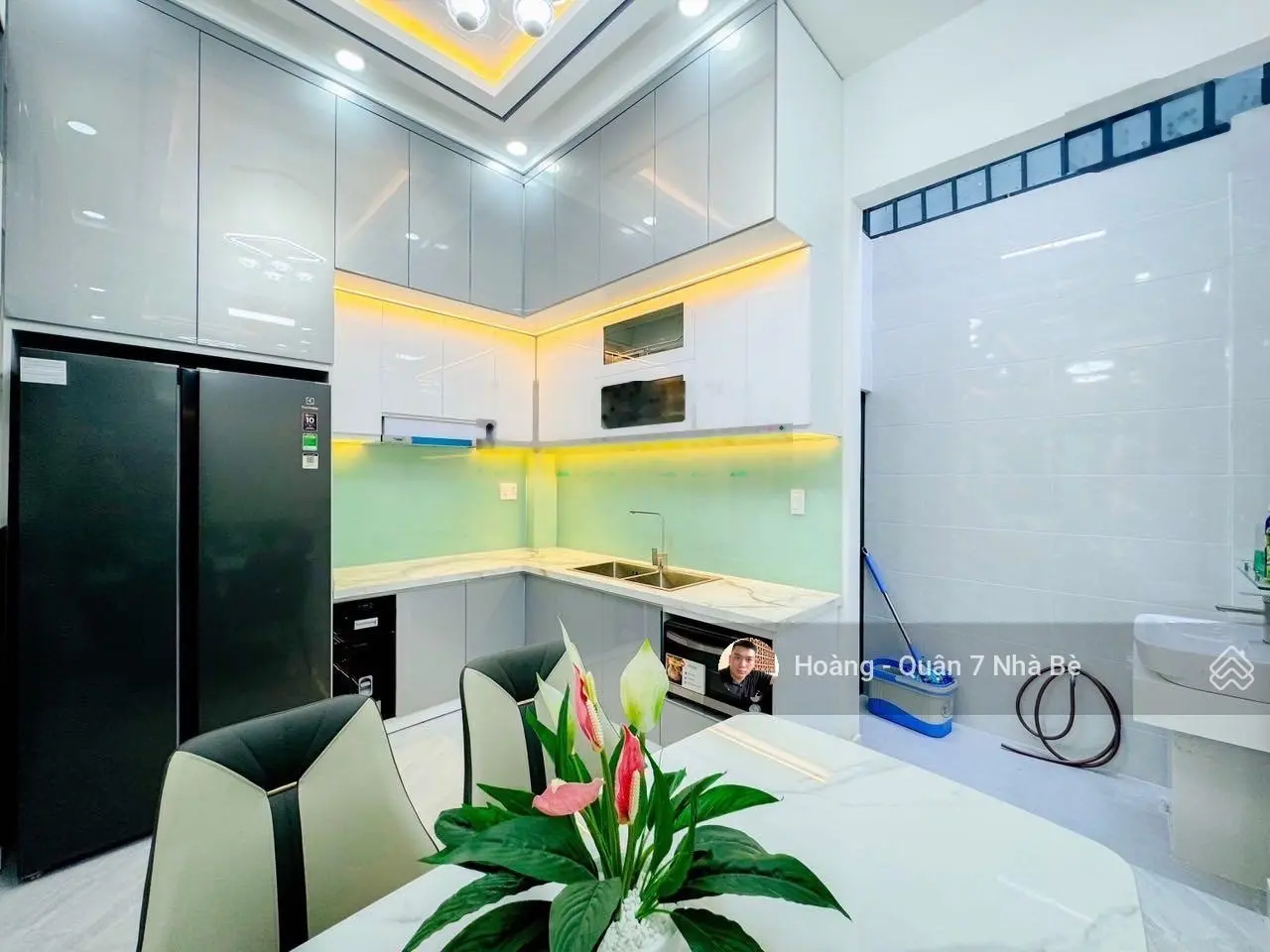 Nhà Mới Huỳnh Tấn Phát-DT4x12.5m-1Trệt 2Lầu Sân Thượng 4PN 5WC-Cách Phú Mỹ Hưng 5p đi xe