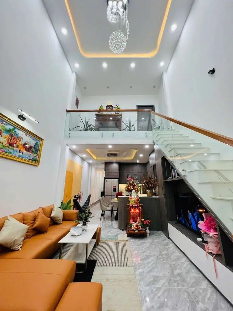Nhà trệt lững thiết kế hiện đại full nội thất phường 9 tp cà mau