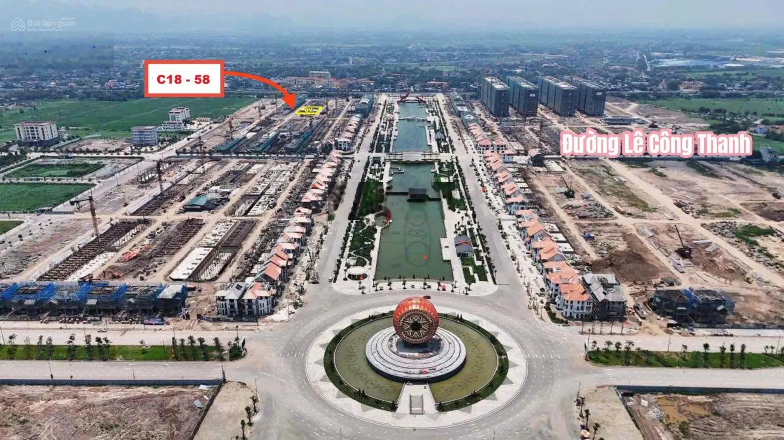 Quỹ mới đợt 2 tổng 250 Nhà phố, biệt thự quảng trường nhạc nước, DT 68m2, xây 3,5 tầng giá từ 5 tỷ