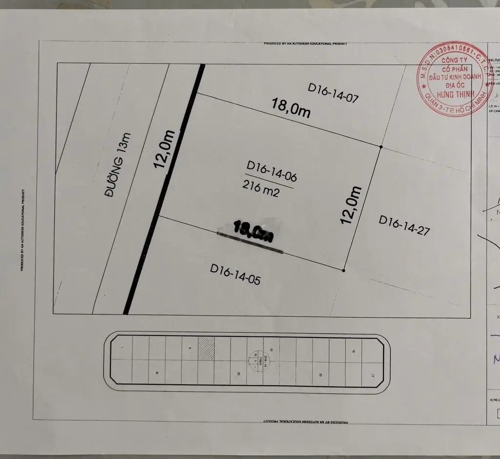 Chính chủ cần bán D16-14-6