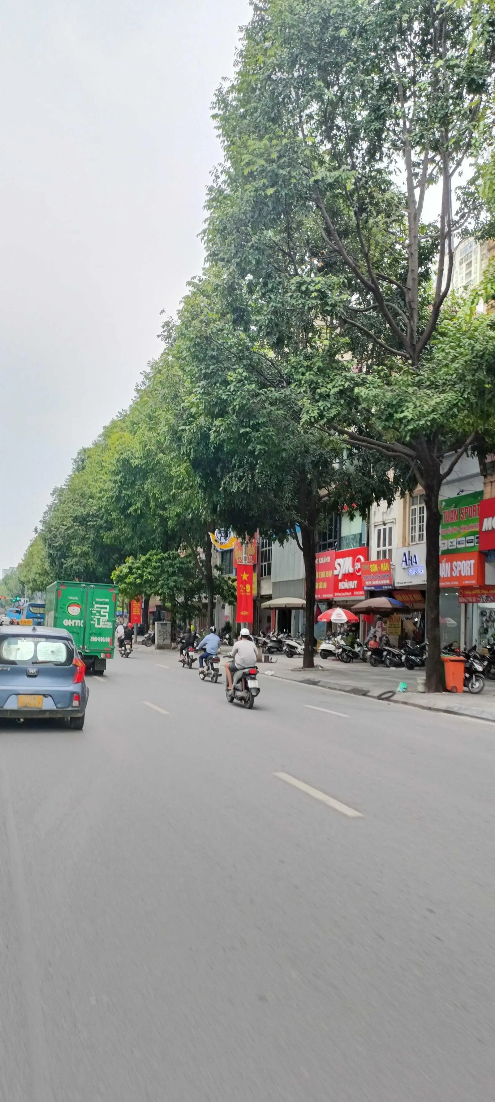 Mặt phố Quang Trung, Hà Đông, Lô góc. Dt 56m2x5 tầng mt 7.5m. thông sàn kinh doanh đỉnh giá 14.x tỷ