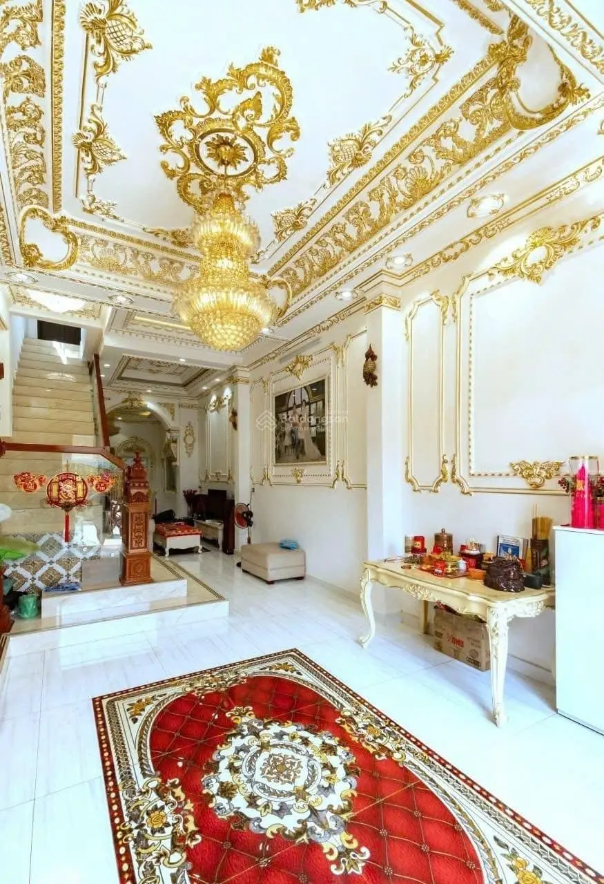 Siêu Phẩm Biệt Thự Dát Vàng-TT Quận 6-Mặt Tiền Đường-Nội Thất Nhập Khẩu Ý- 145m2-Giá 17.2 Tỷ TL.