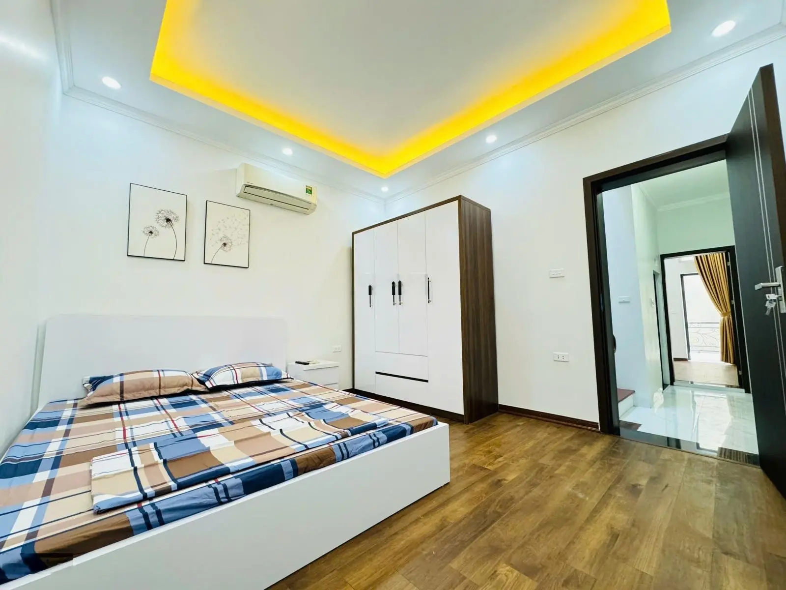 7.6 Tỷ nhà Bùi Xương Trạch mới 5T DT rộng 59m2 - ngõ 2.5m - tặng toàn bộ 6 điều hoà 6 tivi 2 tủ