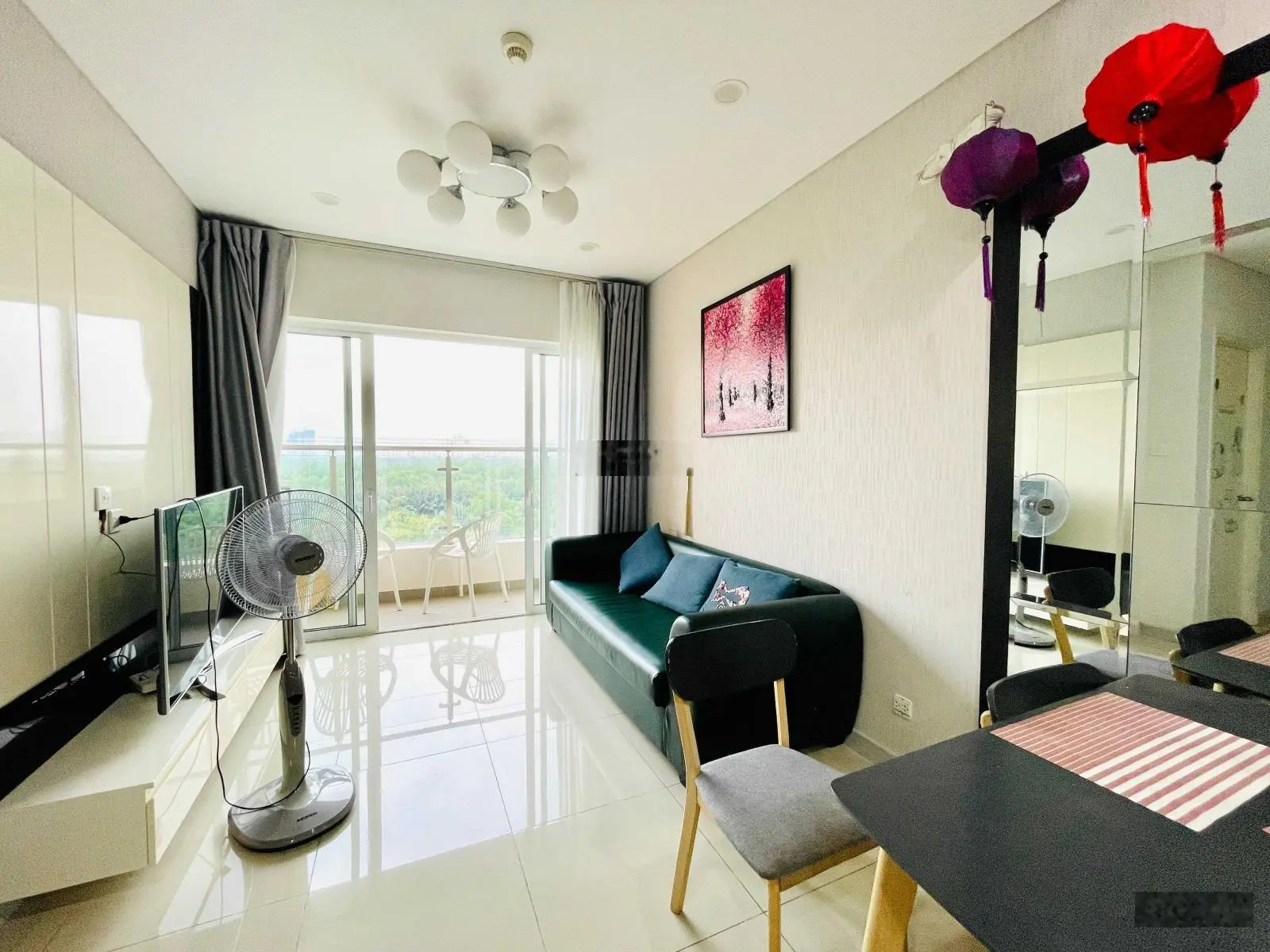 Căn hộ Dragon Hill 2 - 71,6m2 (2PN + 2WC) - Sổ hồng, view Phú Mỹ Hưng, nhà sạch đẹp