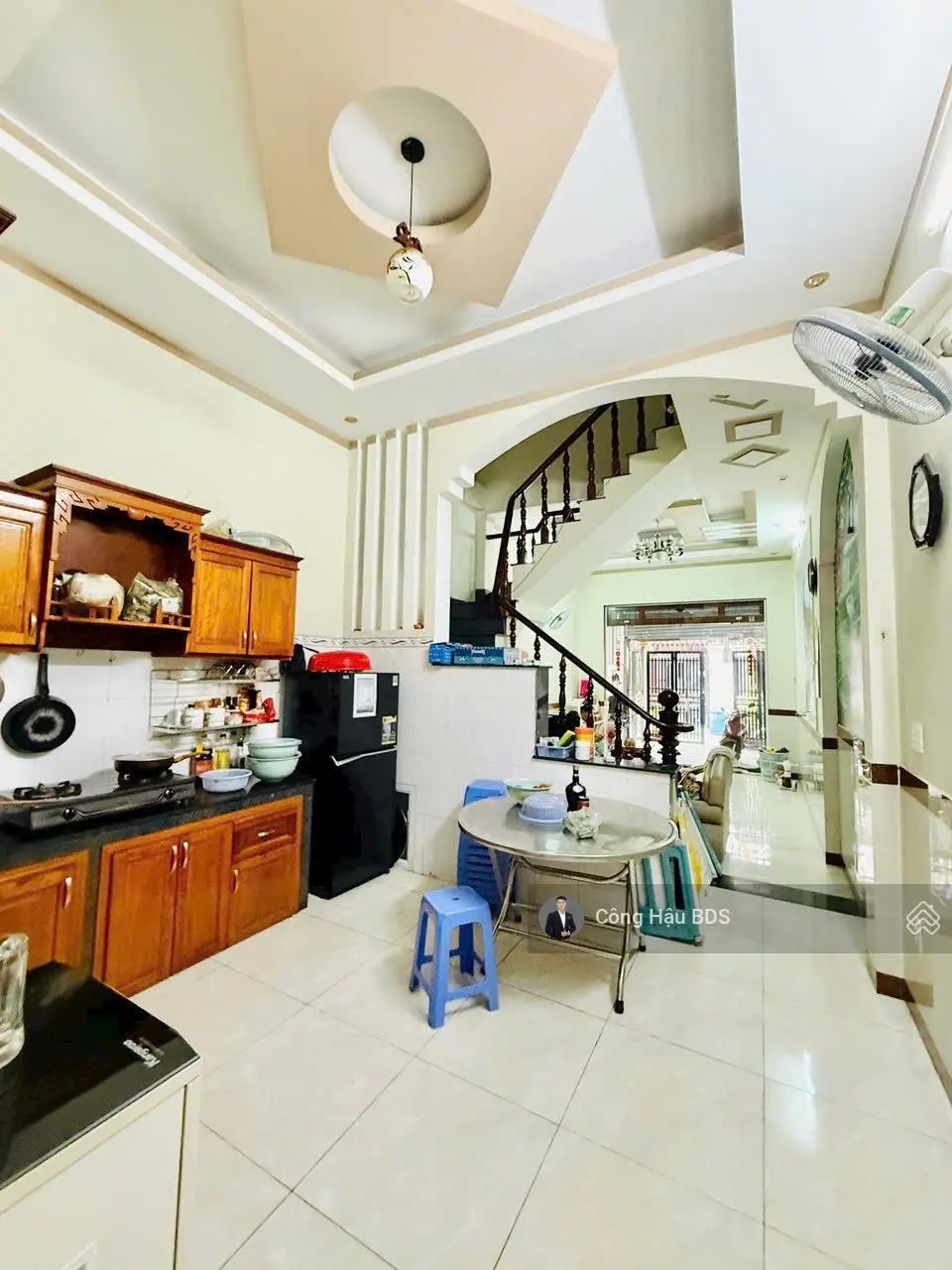 Nhà Trệt- Lầu gồm 4 PN. DT: 80.8M2. Hẻm 5M Đường Hai Bà Trưng, P. Đông Hoà, Giá: 4.15 Tỷ TL