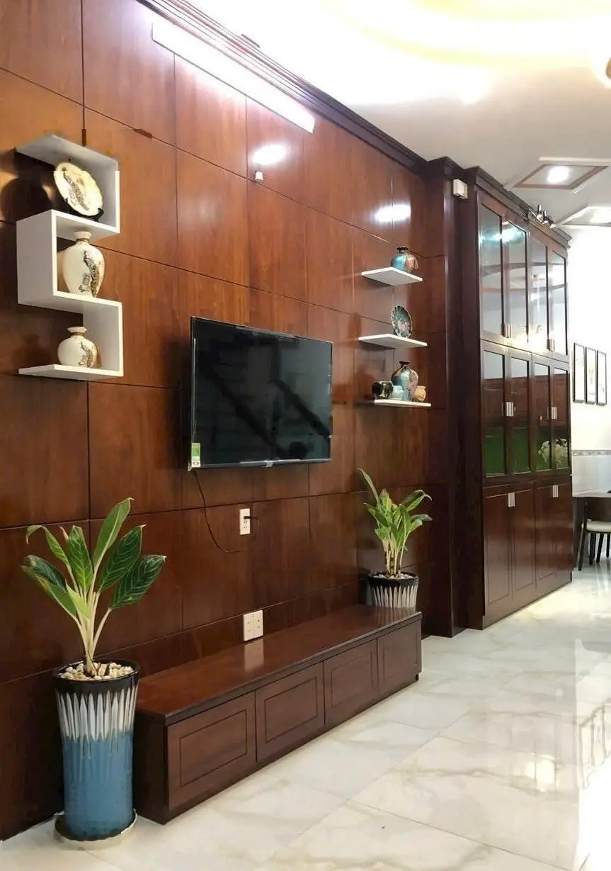 Nhà 4 Tầng Phạm Văn Chiêu hẻm 1 trucj 5m thẳng tắp oto vào nhà 48m2 chỉ 6,7 tỷ. Sổ đẹp hoàn công đủ