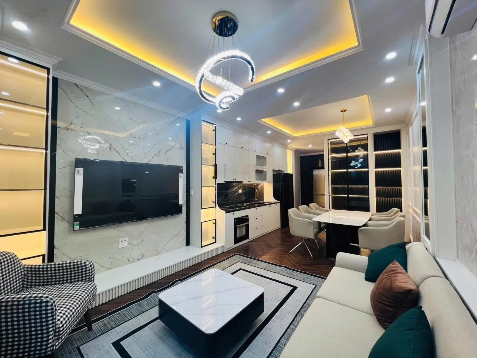 Siêu phẩm La Khê, Hà Đông, phân lô ô tô tránh, Dt 52m2 x 7t thang máy, kinh doanh full nội thất vip