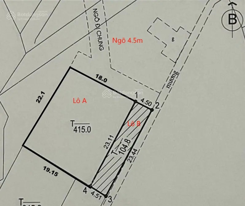 Bán đất tại Phường Hà Khẩu, 500 triệu, 100m2, hợp đồng mua bán