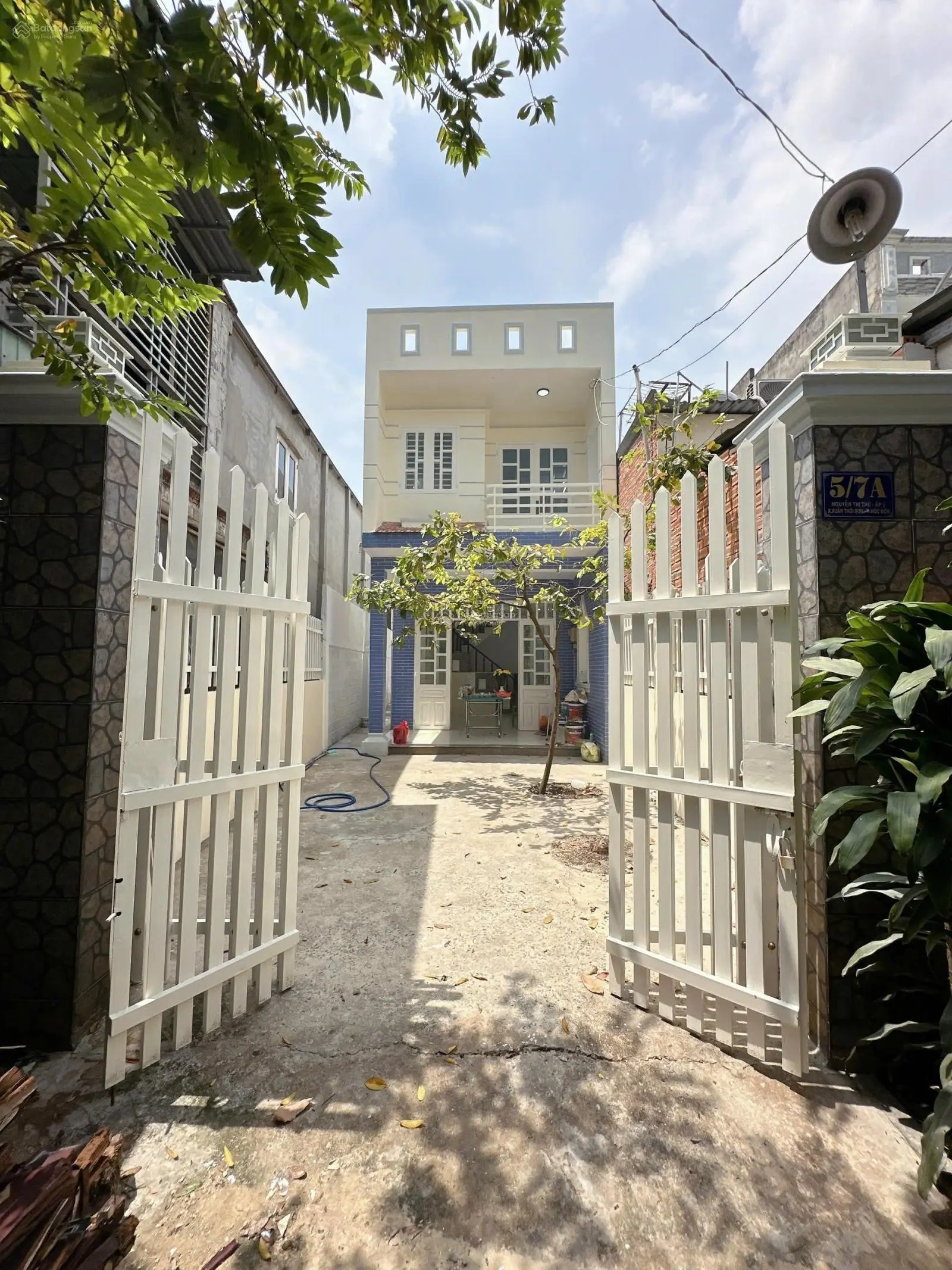 Nhà 02 mặt tiền trước sau , MT đường nguyễn thị thử , thuận tiện KDBB
