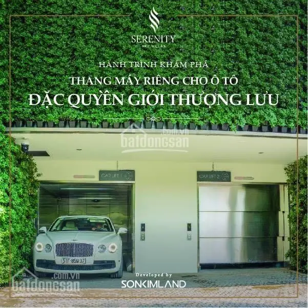 Biệt thự trên không Serenity Sky Villas-niềm kiêu hãnh hiện đại giữa trung tâm SG cổ kính-giá CĐT