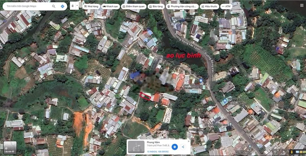BÁN ĐẤT PHONG NẪM - BÌNH THUẬN - CHÍNH CHỦ