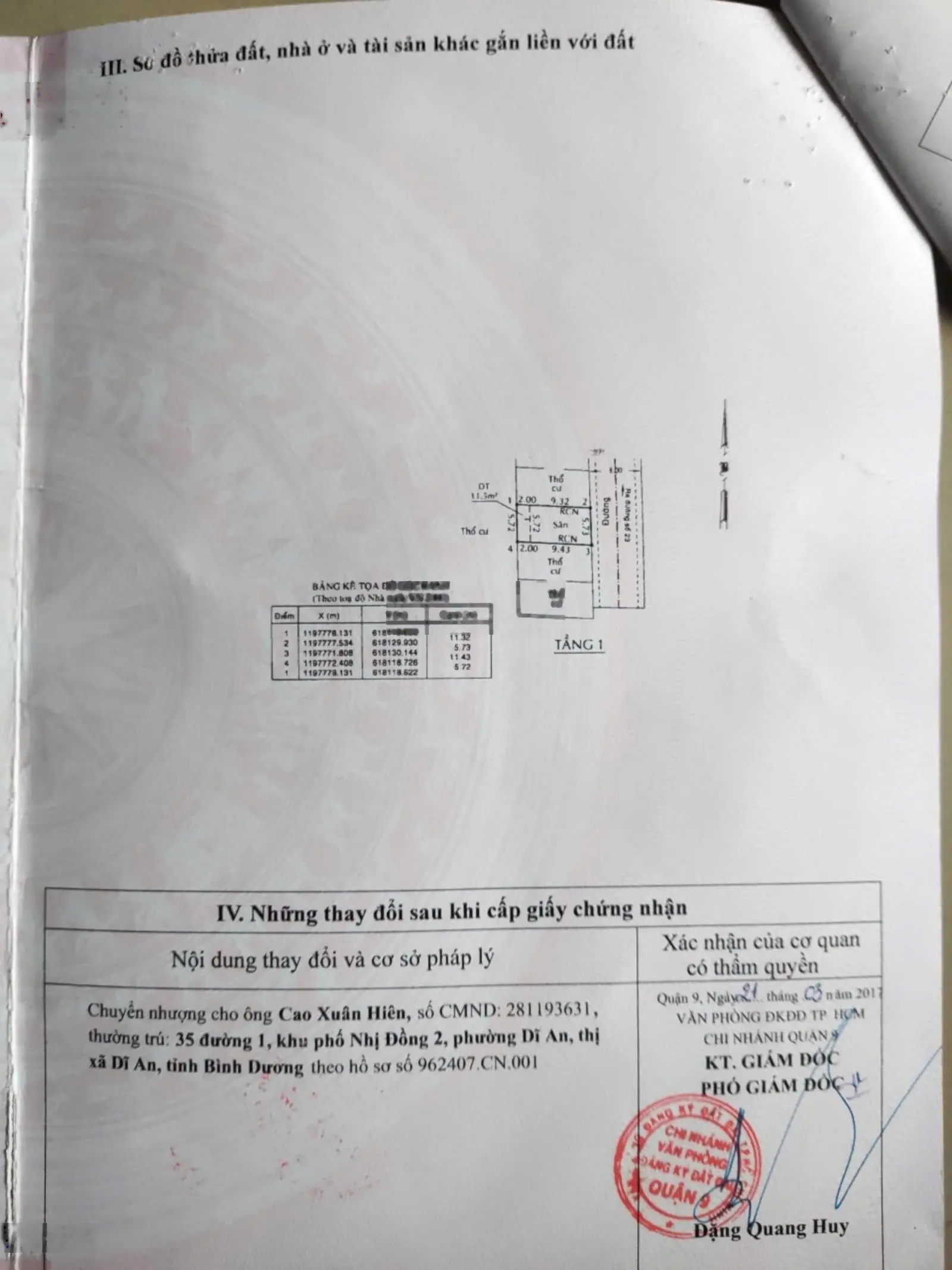 Tôi chính chủ bán rẻ lô đất gần Vinhomes Quận 9. Đường Nguyễn Xiển đi vào đất 200m. 65m2 - 2,8 tỷ