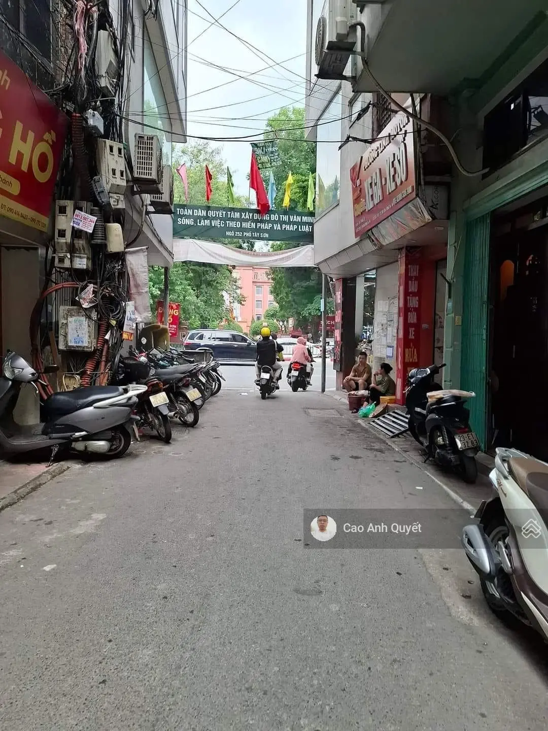 Bán nhà mặt Phố Nguyễn Văn Tuyết Quận Đống Đa 90m2 5T MT 5,8m vỉa hè 2 mặt thoáng 43,3 tỷ Lh Quyết