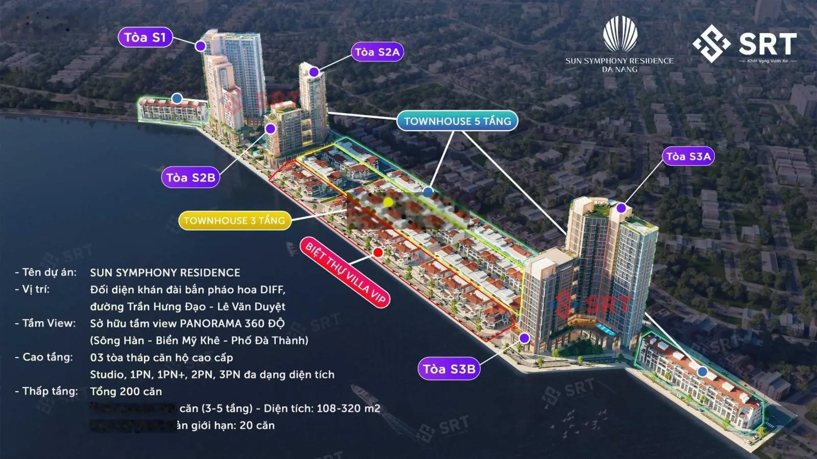 Căn hộ cao cấp Sun Symphony giá tốt nhất, đặt chỗ CK ngay 3%, CK lên đến 19%, vốn ban đầu chỉ 660tr
