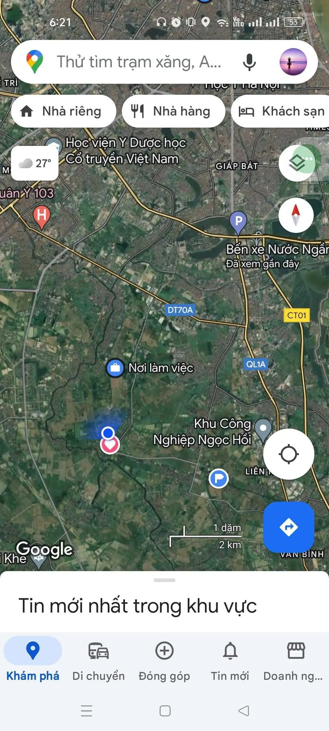 Chính chủ bán đất sổ đỏ xã Đại Áng, Thanh Trì - giá nhỉnh 48 triệu/m2