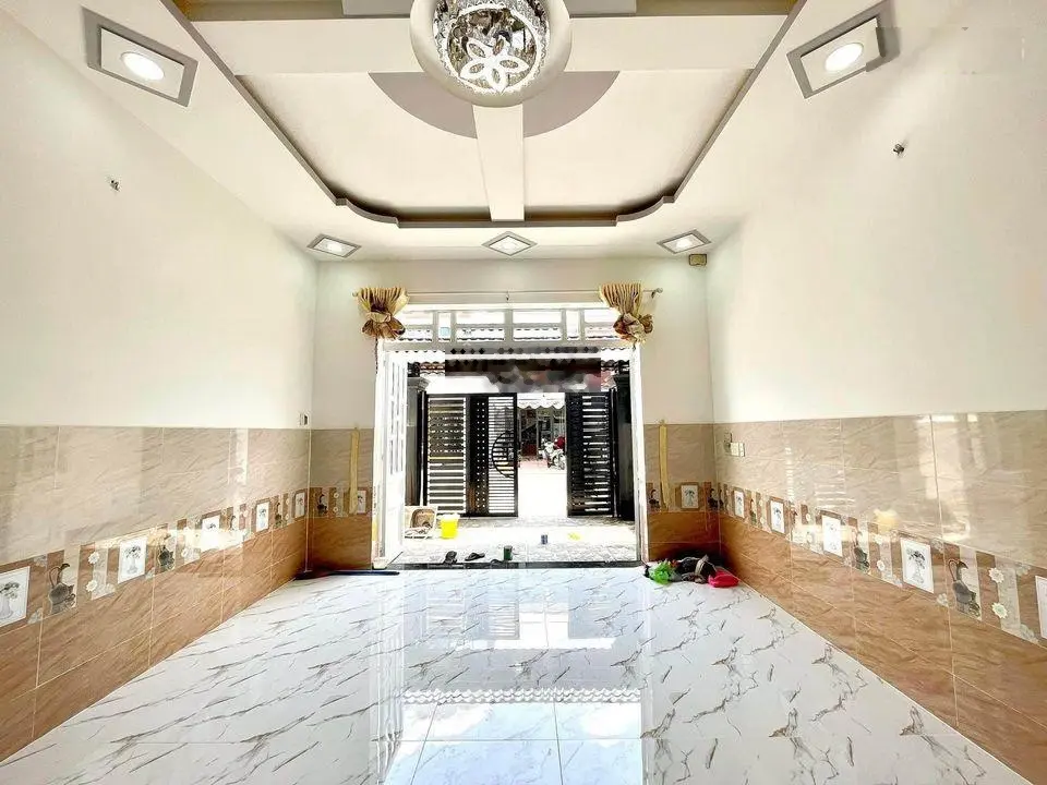 Nhà 1 trệt 1 lầu 5x18=90m2 Nguyễn Ảnh Thủ Quận 12 gần Siêu Thị Coopmart tiện kinh doanh , sổ sẵn