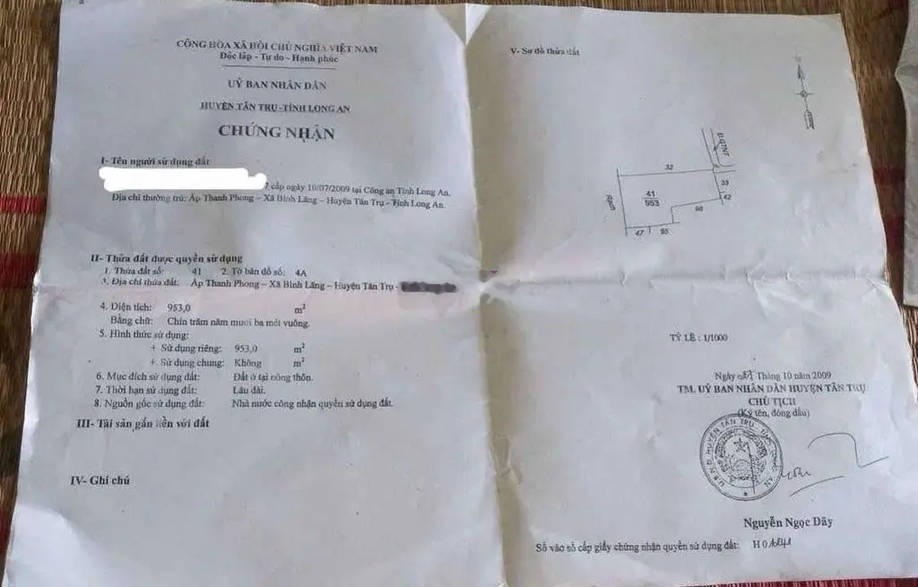 Bán đất và nhà giáp ranh TP TÂN AN