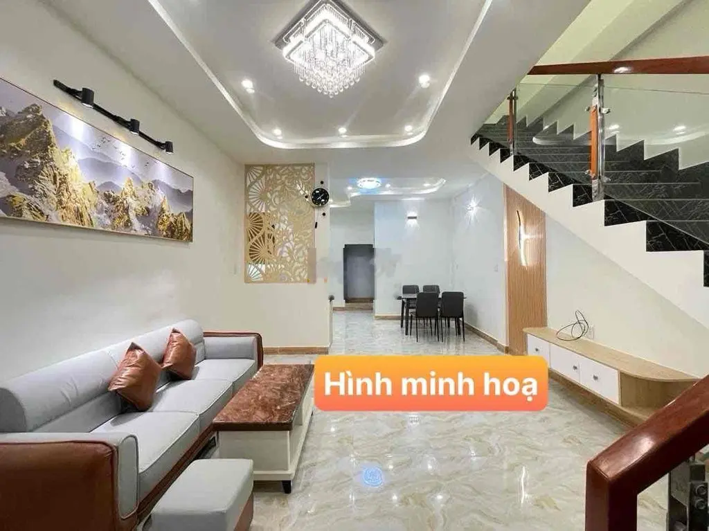NHÀ 1 TRỆT 1 LẦU MẶT TIỀN ĐƯỜNG TRẦN QUỐC TOẢN - P6 - TPST