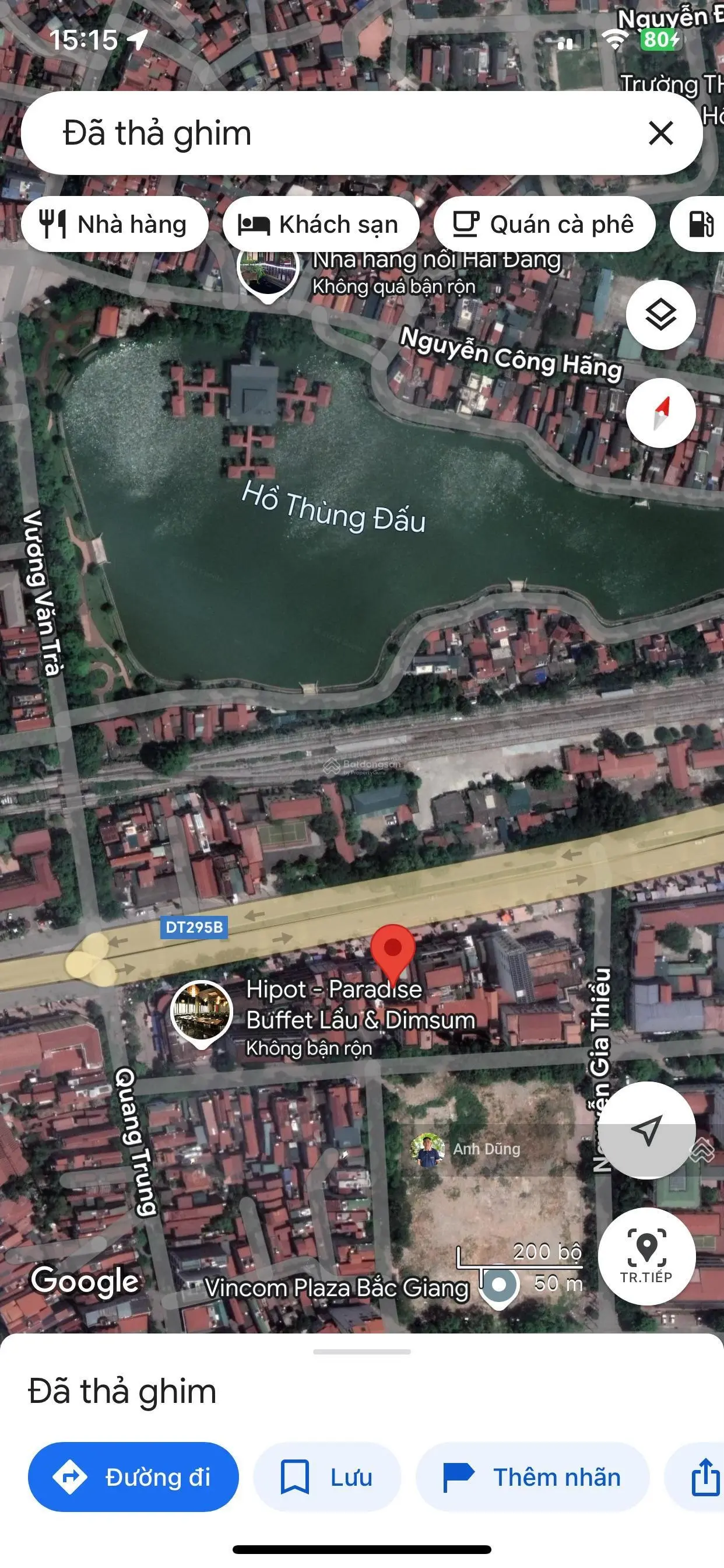 Bán nhà 4T mặt đường Xương Giang(79,4m2), gần Vincom Bắc Giang, giá tốt 9.5 tỷ, vị trí kinh doanh