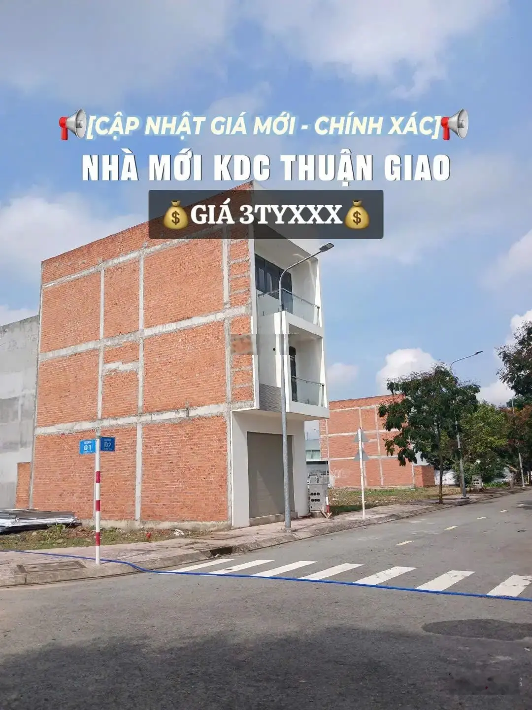 Nhà mới 100% kdc thuận giao giá chỉ 3 tỷ xxx triệu