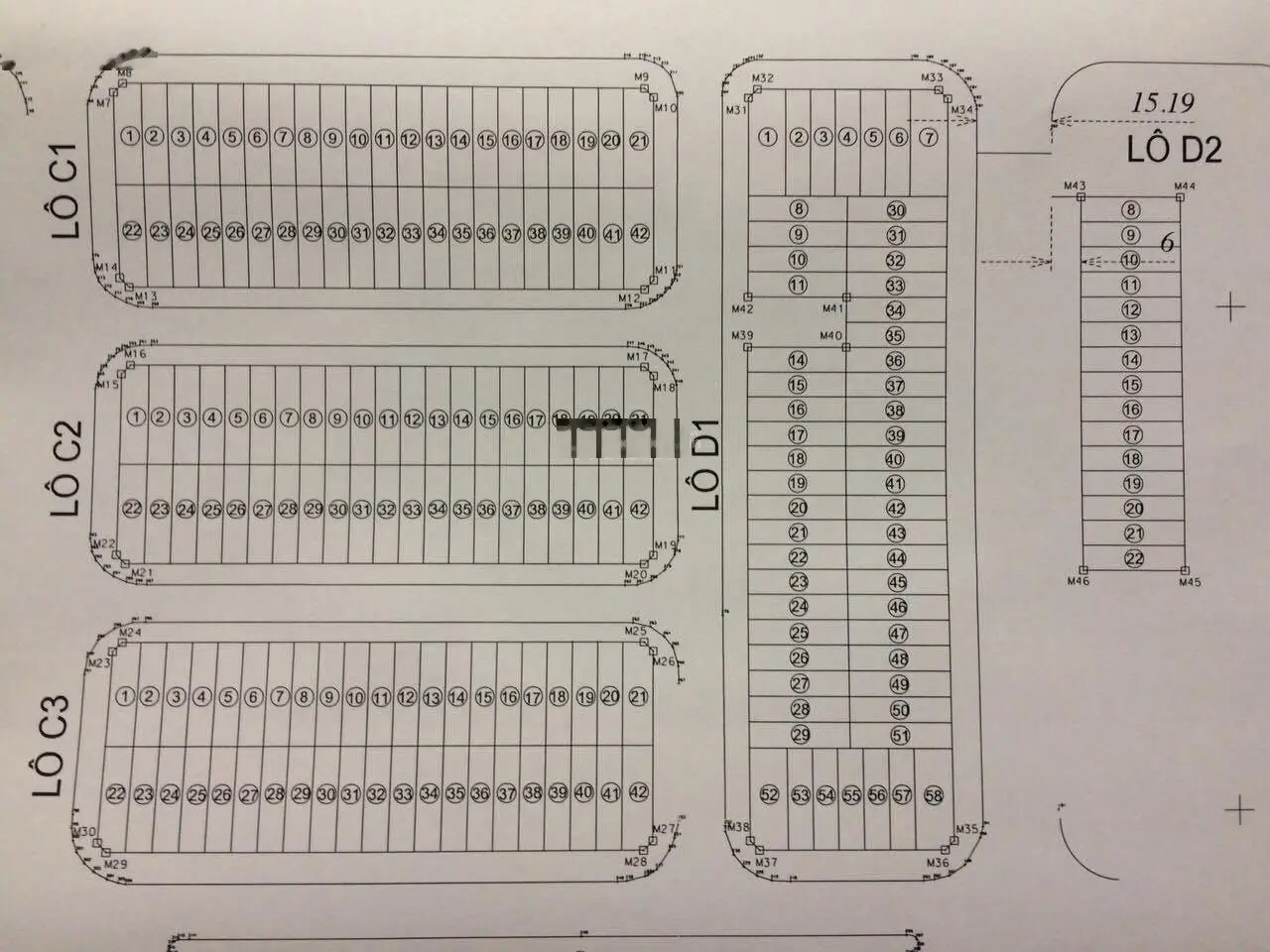 Bán lô đất góc 2 mặt tiền đường đôi lớn gần Châu Văn Liêm Khu Bắc Xuân An DT 144.6m2 giá 6.5 tỷ