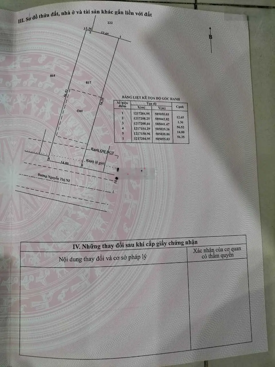 MT Nguyễn Thị Nê. DT: 14x56m =790m2. Thổ 265m2. Xã Phú Hòa Đông. Ngã tư Cây Bài 0936 335 *** Zalo