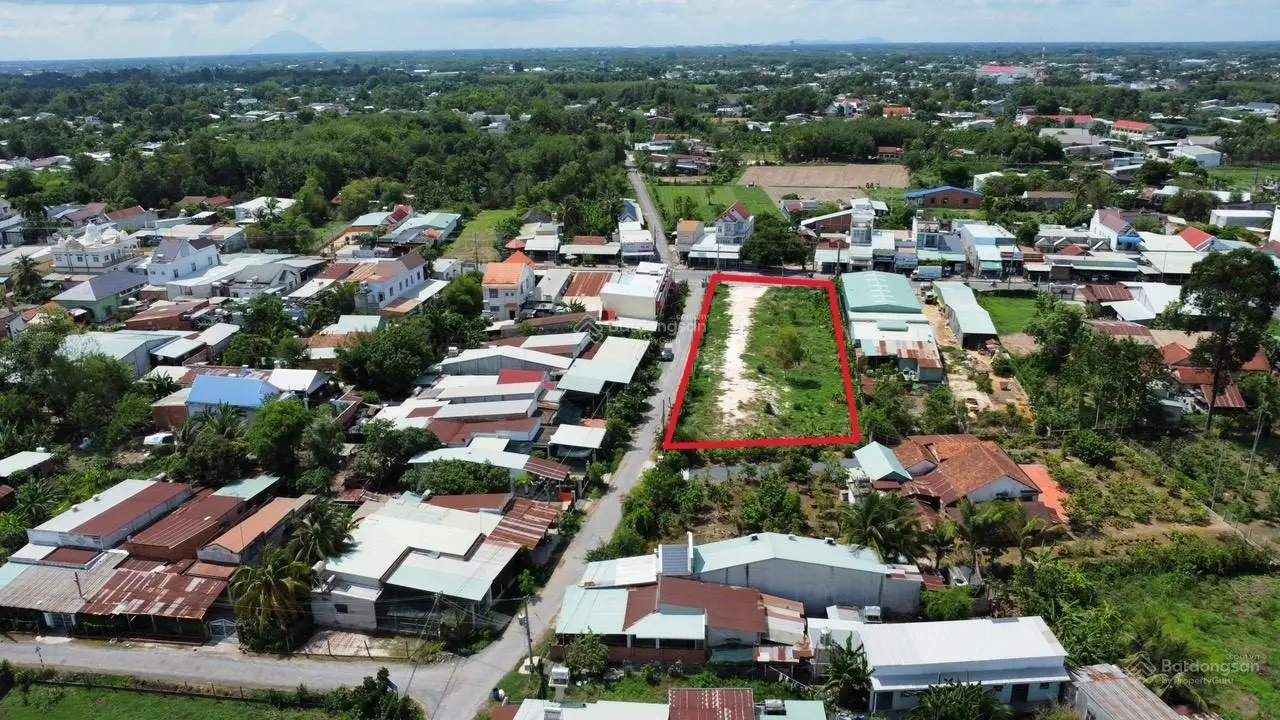 Đất mặt tiền kinh doanh TX Trảng Bàng - Tây Ninh. DT 80m2 OĐT. Mặt tiền Đ. Nguyễn Du