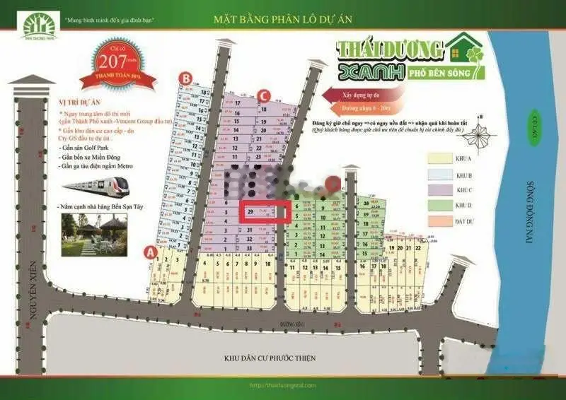 Đất đẹp TP Thủ Đức (quận 9 cũ), gần Vincity, SHR, Giá 3,366 tỷ /72m2