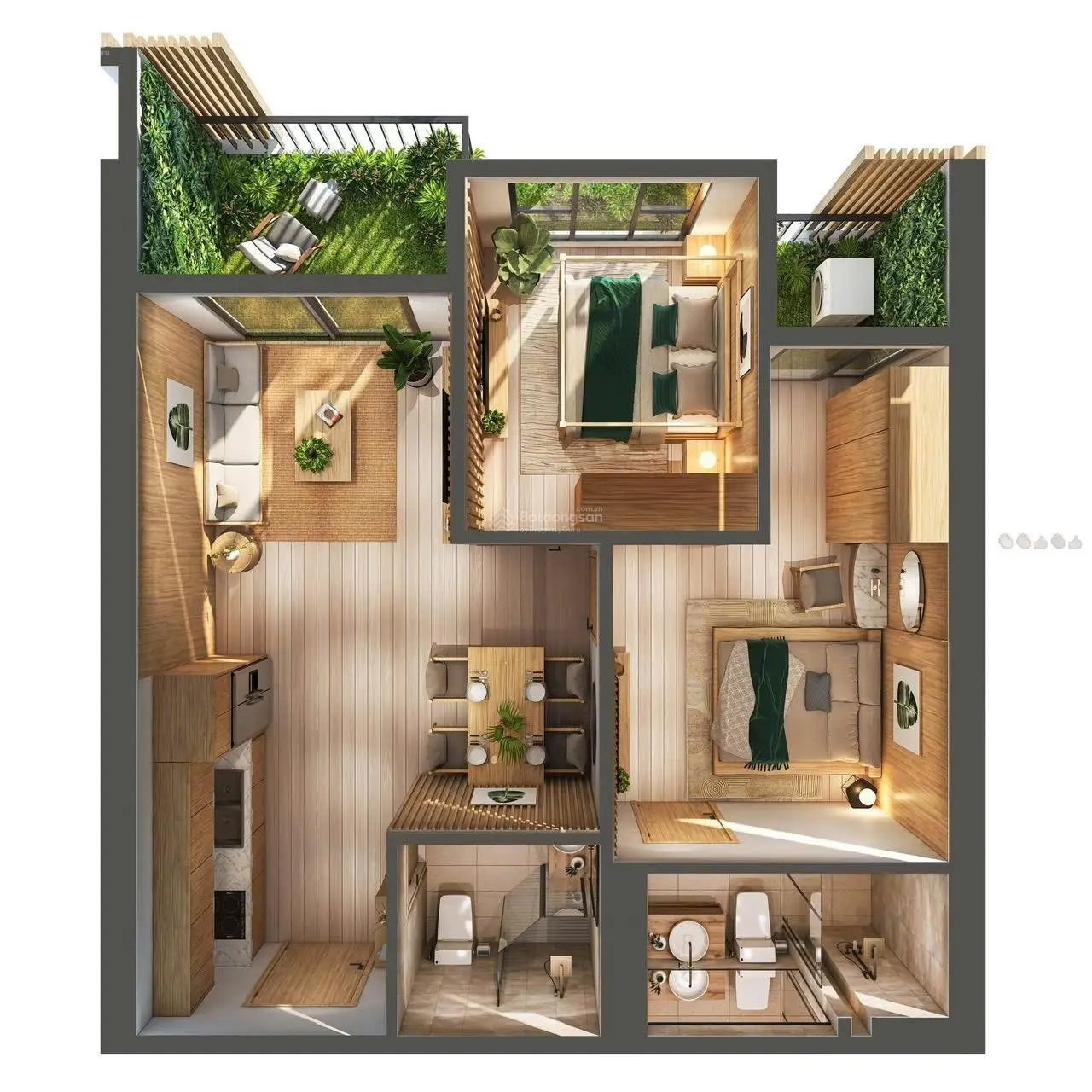 Eco retreat mở bán giai đoạn 2. booking 50tr/ suất