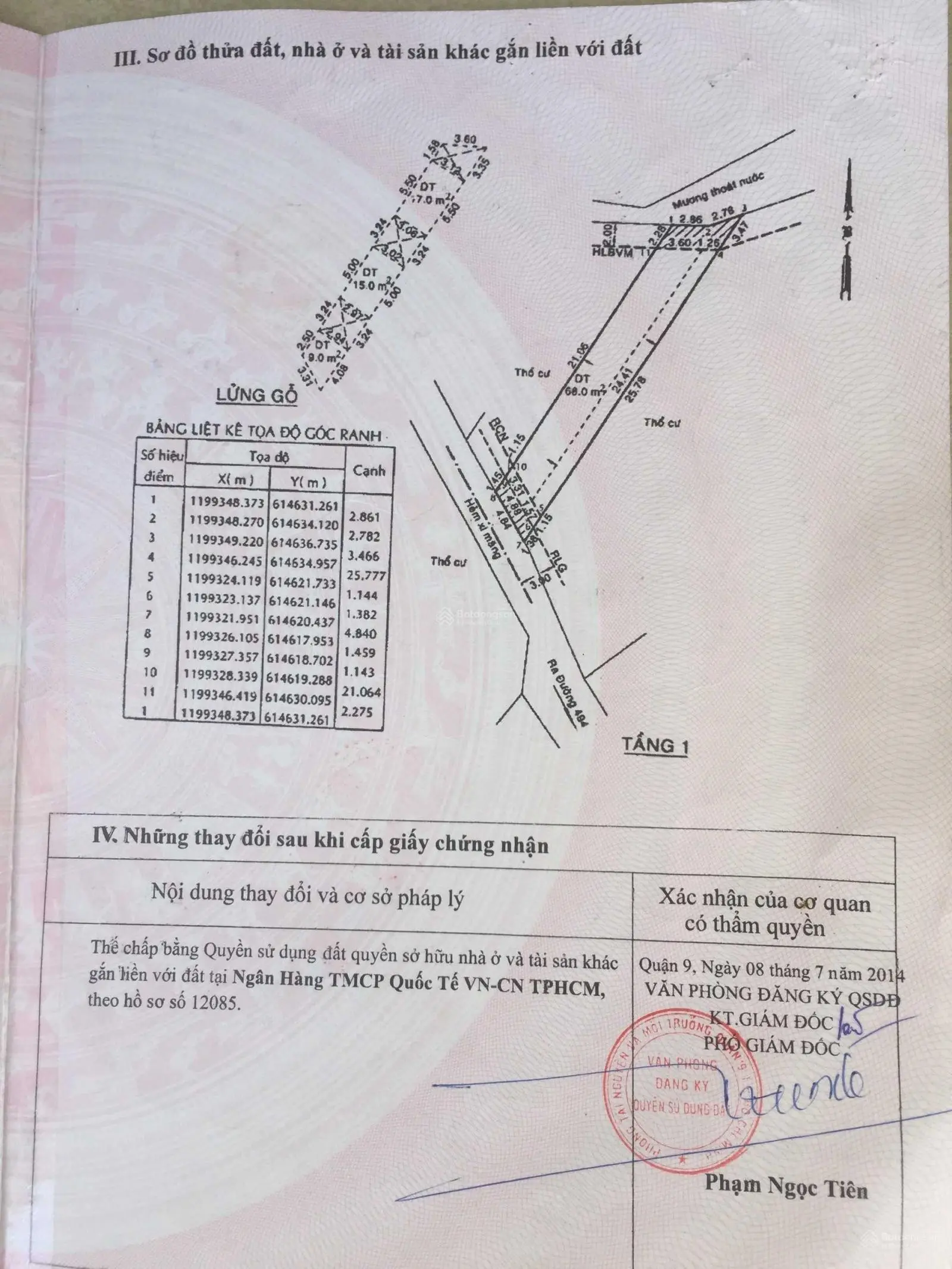 Bán dãy trọ 9 phòng, giá 5.1 tỷ