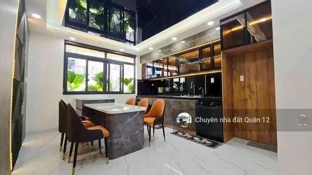 Nhà phố hiện đại 4m x 17m 1 lửng 3 lầu Full nội thất hẻm 6m Đường Thạnh Xuân 33