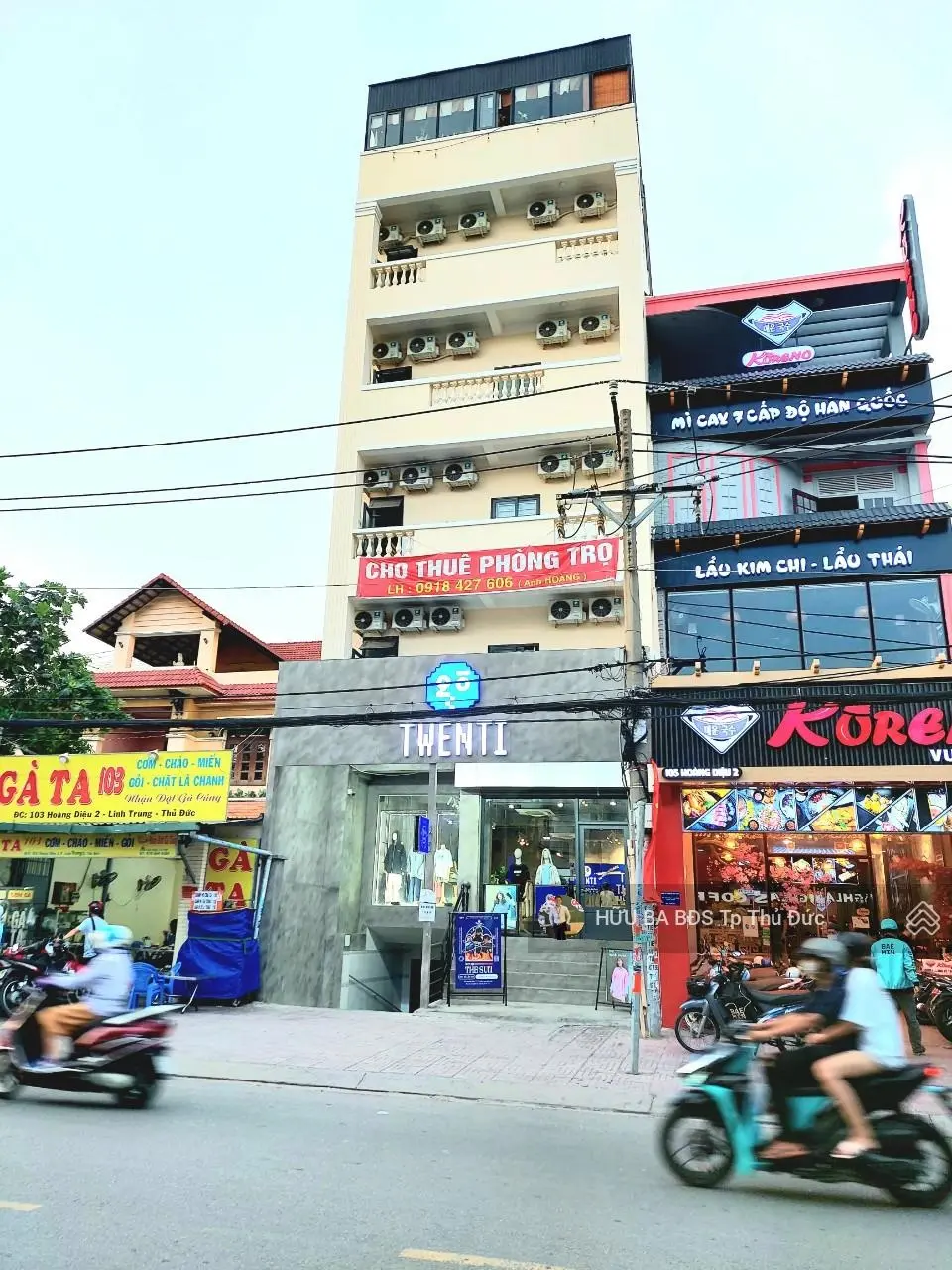 Bán mặt tiền KD Hoàng Diệu 2; DT 360m Ngang 12m Giá 48 tỷ Nhà đang cho thuê 130 tr/1th