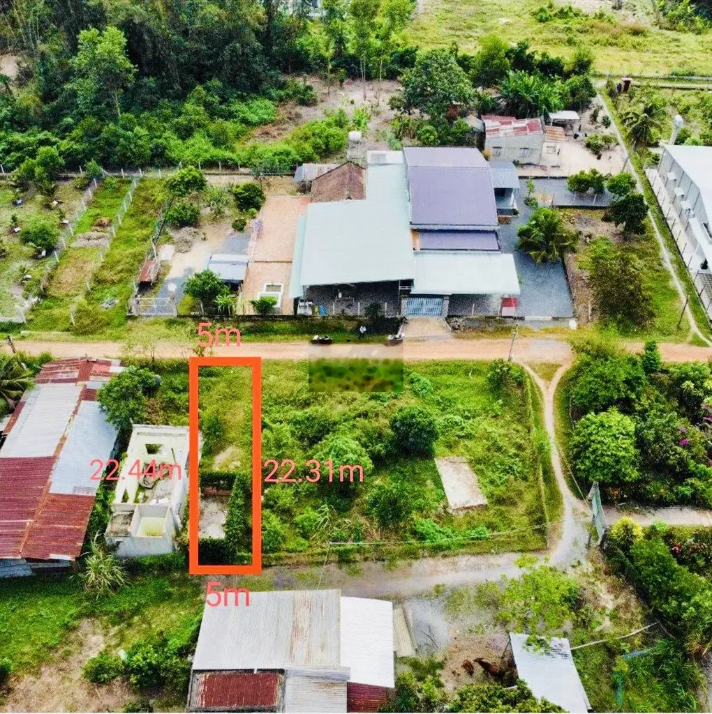 5X22. FULL THỔ KẾ BÊN BỆNH VIỆN XUYÊN Á. ĐƯỜNG THÔNG. CHỈ 540TR