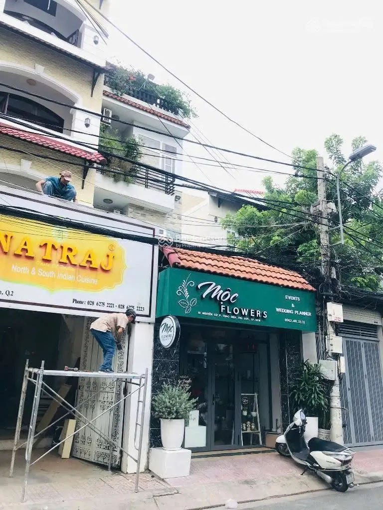 Bán nhà mặt tiền kinh doanh Nguyễn Cừ Thảo Điền 153m2 - 1 trệt 2 lầu - sổ riêng 24 tỷ