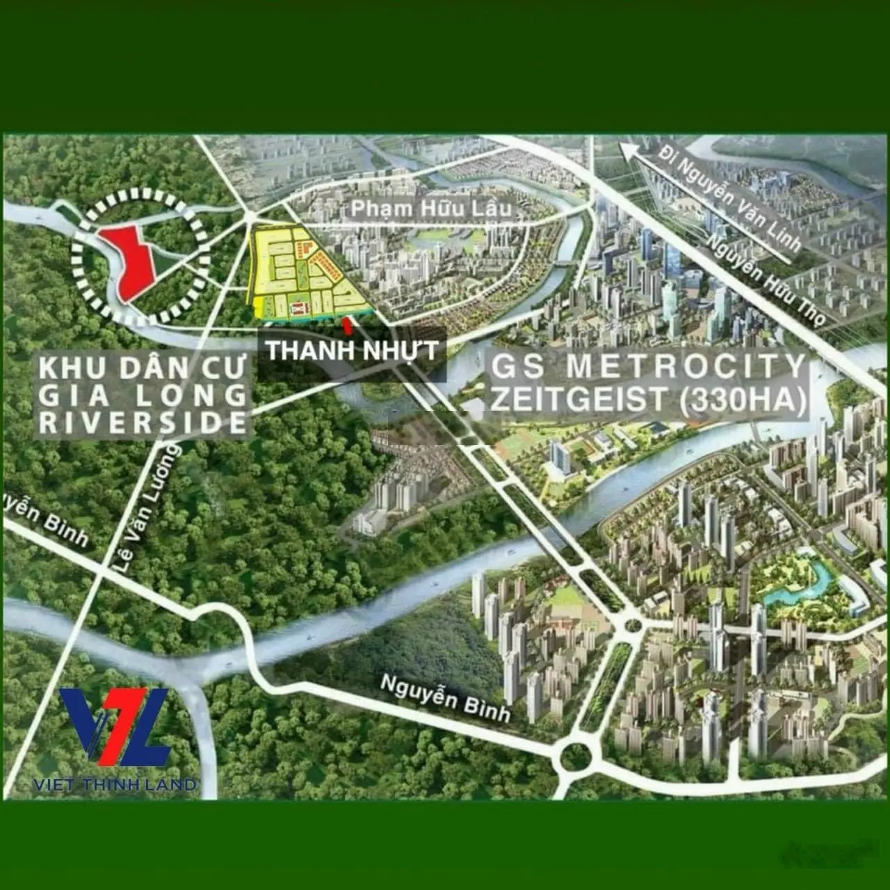 Chính chủ gửi bán lô đất tái định cư liền kề dự án GS Metro, Phước Kiển, Nhà Bè