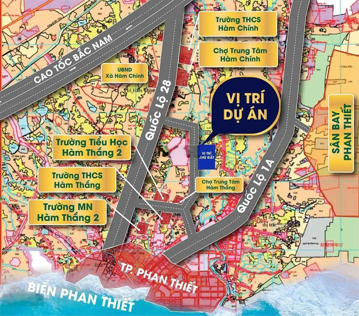 BÁN ĐẤT HÀM THẮNG KDC, HÀM THUẬN BẮC, BÌNH THUẬN
