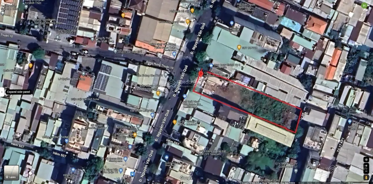 Cơ hội đầu tư hiếm có: 10.192m đất đường Nguyễn Văn Qúa trung tâm Quận 12, giá cực tốt ngộp bank