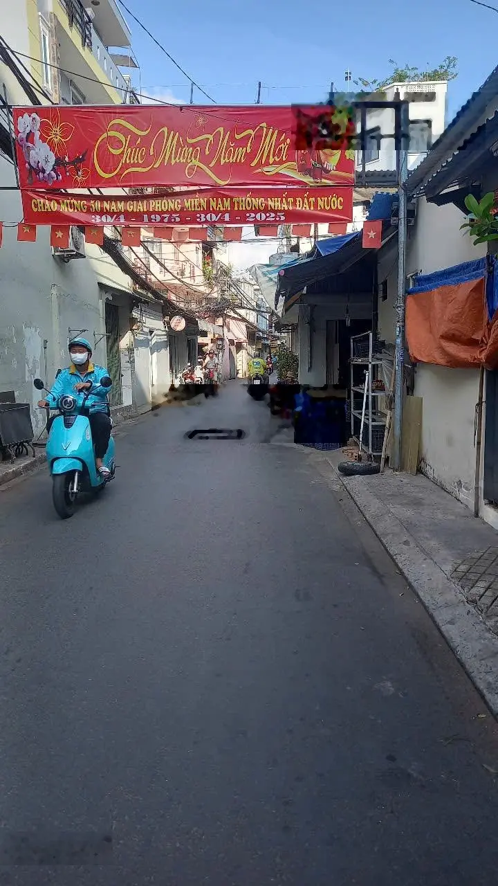 Hot, siêu phẩm, kẹt tiền cần bán gấp nhà âu dương lân [p3, q8] dt 50m2 (4x13m) 2t, 2pn chỉ 5.95 tỷ.