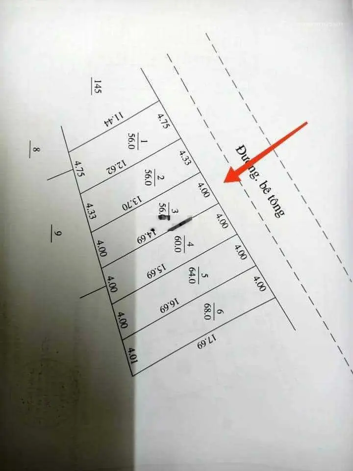 Bán lô đất xã Thắng Lợi, Thường Tín. Diện tích 56m2, giá thương lượng