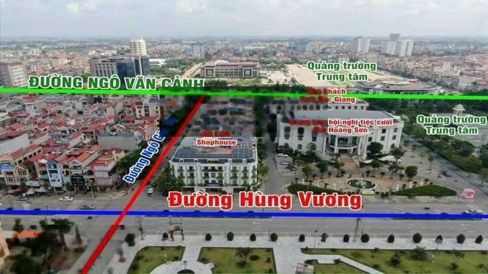 Bán nhà phố liền kề 5 tầng Đại Hoàng Sơn trung tâm của thành phố Bắc Giang