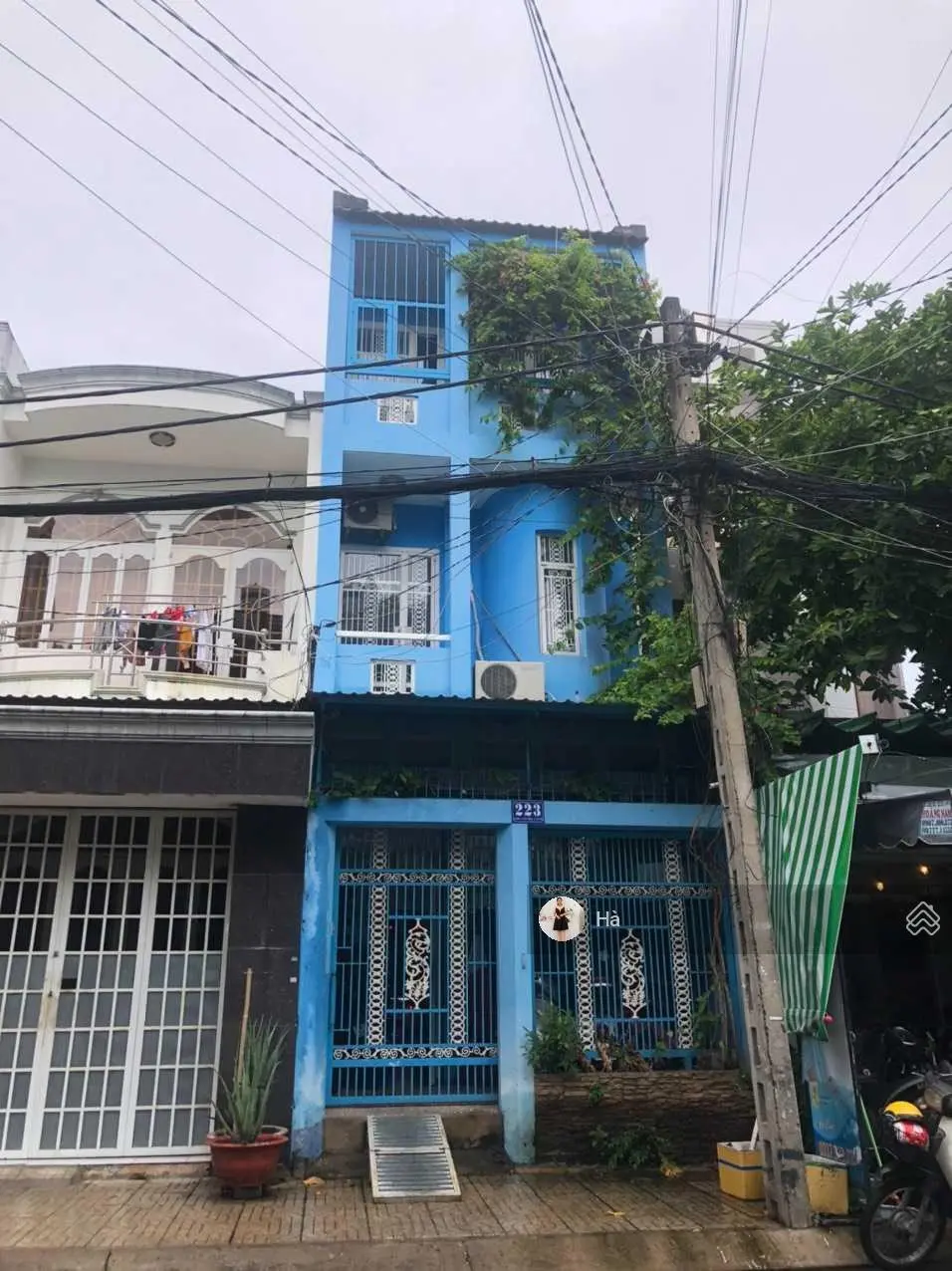 223 Lê Niệm. 4x19m, đúc 2 lầu kiên cố, đường 12m