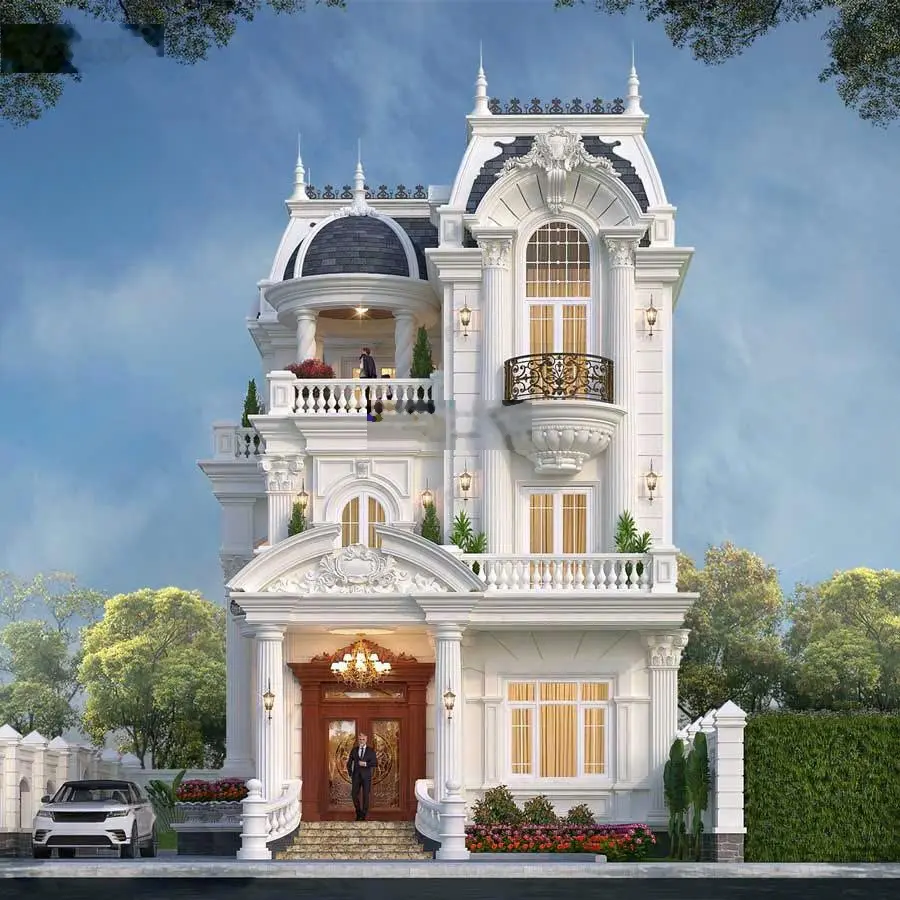 Bán dãy biệt thự tân cổ điển, đường ô tô lớn, phường 11, Đà Lạt giá F0 chỉ từ 14.5 tỷ