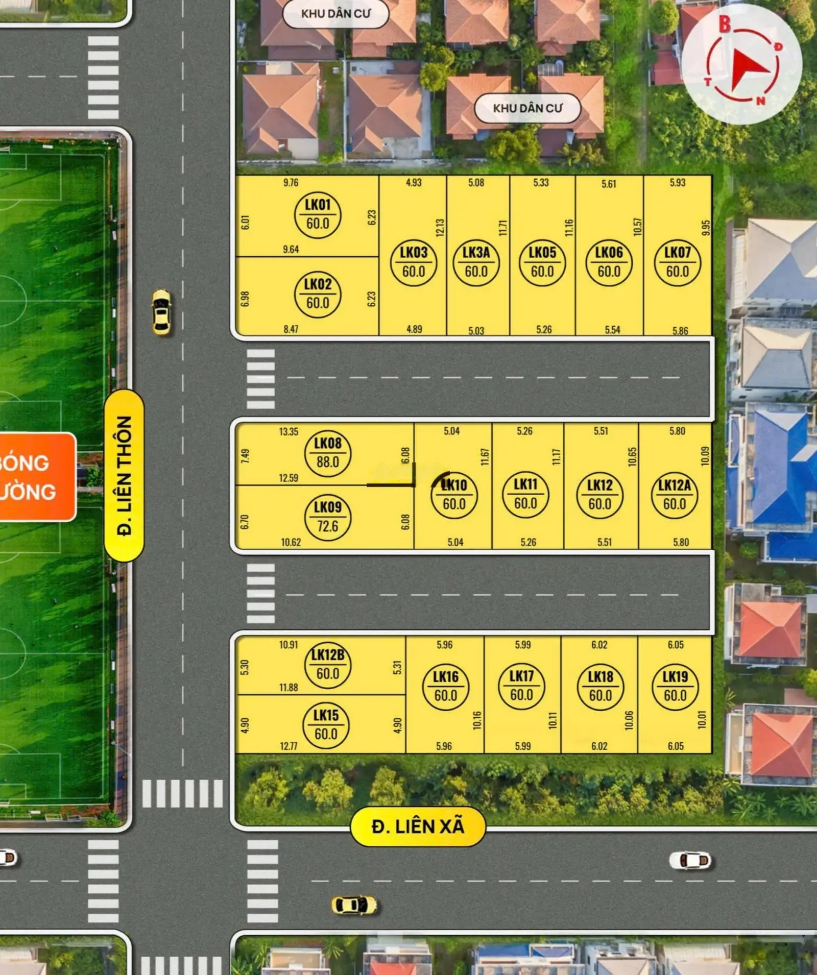 Giá rẻ gia đình cần bán 72m2 gần sân bay quốc tế Nội Bài, cửa ngõ ra vào đường vành đai 4 Hà Nội