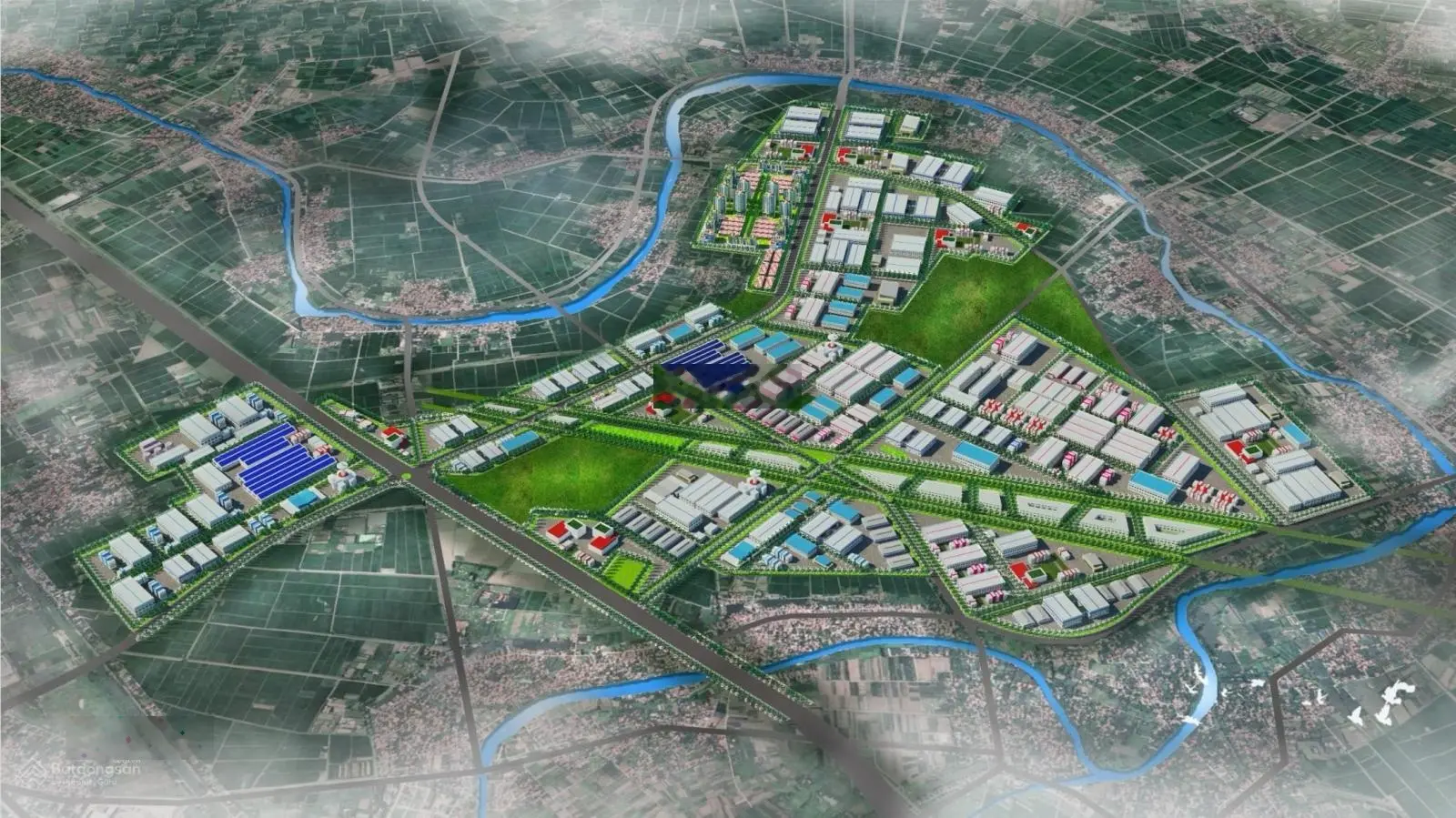 CĐT cần bán đất Khu công nghiệp 5000m2 - 1ha tỉnh Hưng Yên (hiếm) - Đầu tư sinh lời