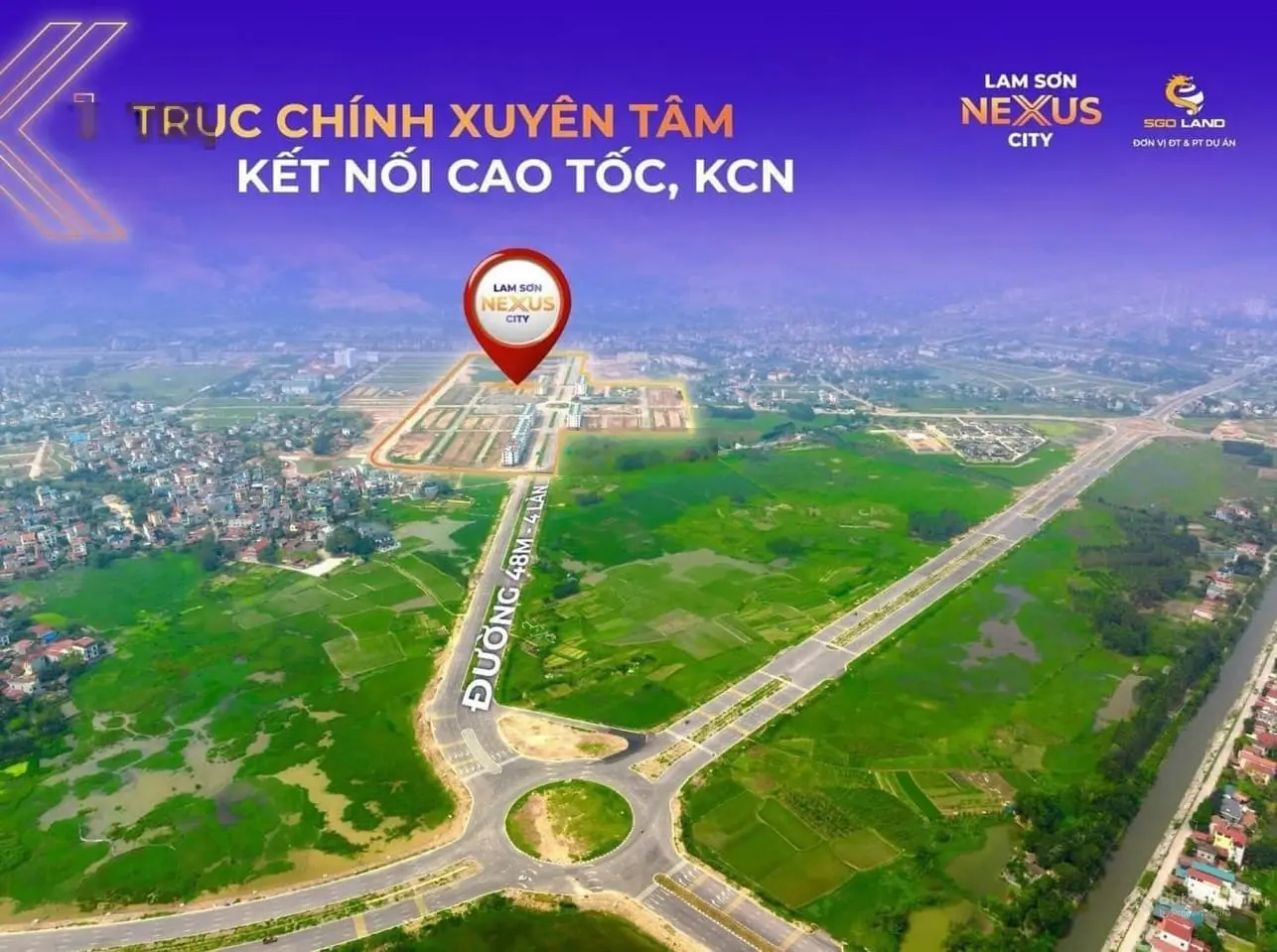 Dự án khu đô thị Lam Sơn Nexus City - Suất ngoại giao chỉ 2 Tỷ /90m2 0921 919 ***