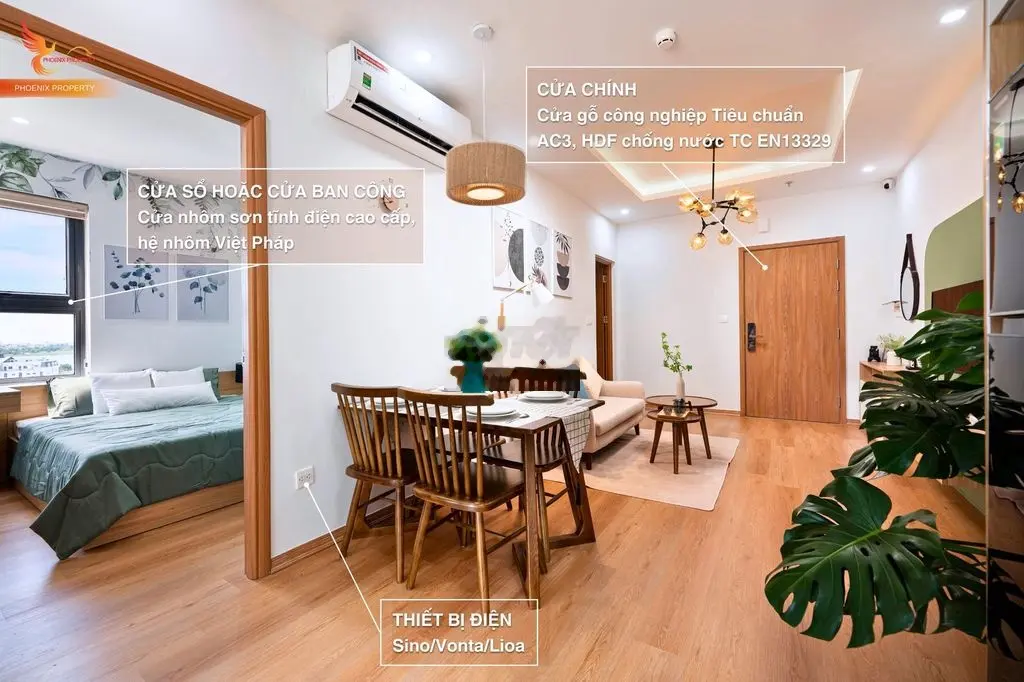 Bán căn hộ 2 phòng ngủ- Sở hữu lâu dài