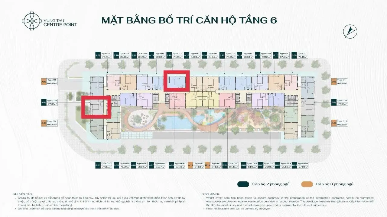 Mở bán căn hộ cao cấp thành phố Vũng Tàu, dự án Vung Tau Centre Point