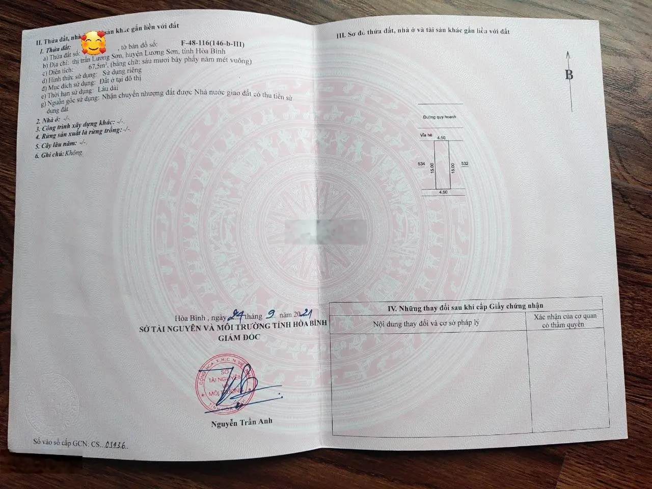 Bán cắt lỗ đất trung tâm phố chợ Lương Sơn